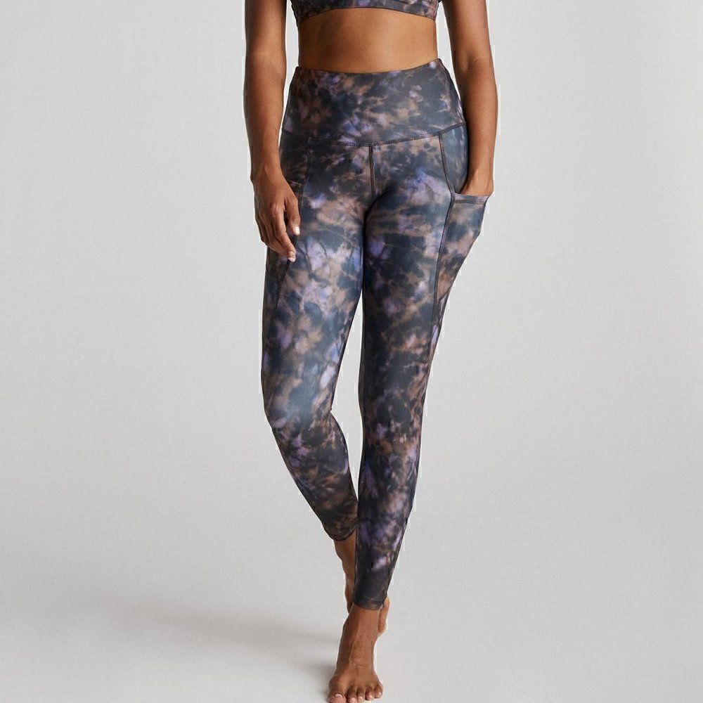 Strut This Size Small/Medium Tie Dye Legging | Purple Tie-Dye Pant *NWT*